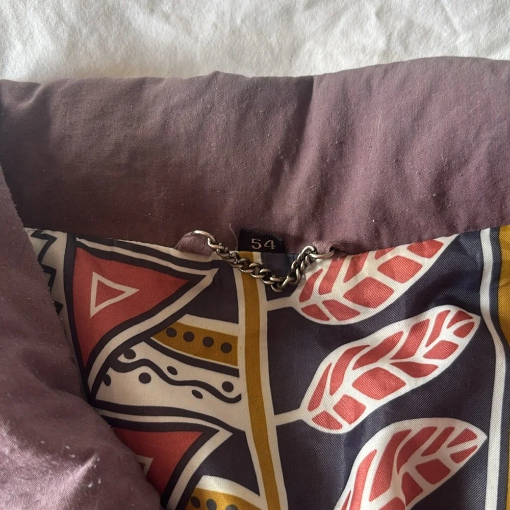 Vintage Lightweight Dusty Mauve Bomber Jacket - Picture 4 of 14